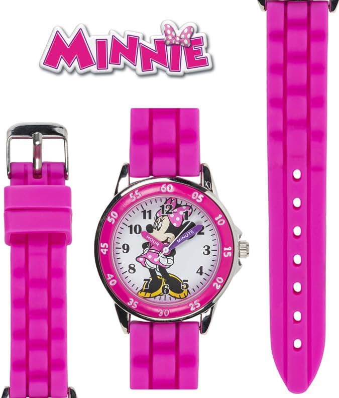 Minnie Mouse Time Teacher Watch for Girls