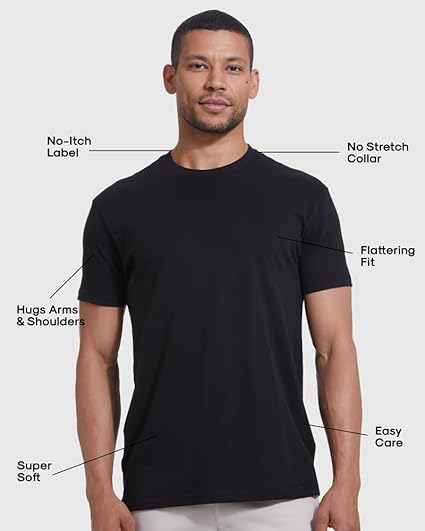 True Classic 6 Pack Men’s T-Shirts