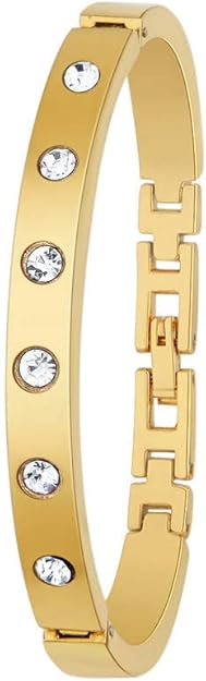 Weicam Women's Bangle Bracelet Watch Set