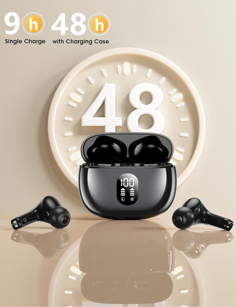 T18 Wireless Earbuds - 48H Battery Life