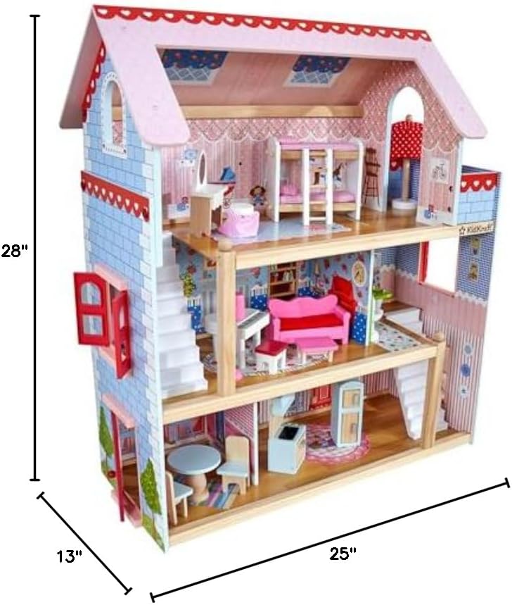 KidKraft Chelsea Wooden Dollhouse