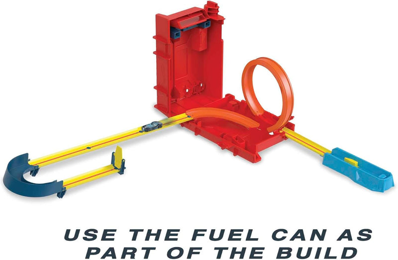 Hot Wheels Track Builder Fuel Can Stunt Set