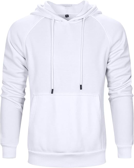 TOLOER Men's Fleece Pullover Hoodie