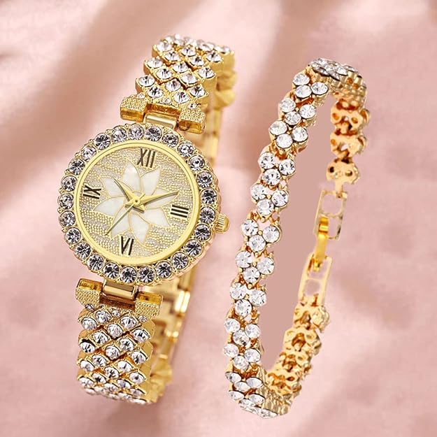 Luxury Diamond Bracelet Watch