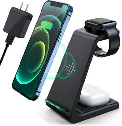 3 in 1 Wireless Charging Station