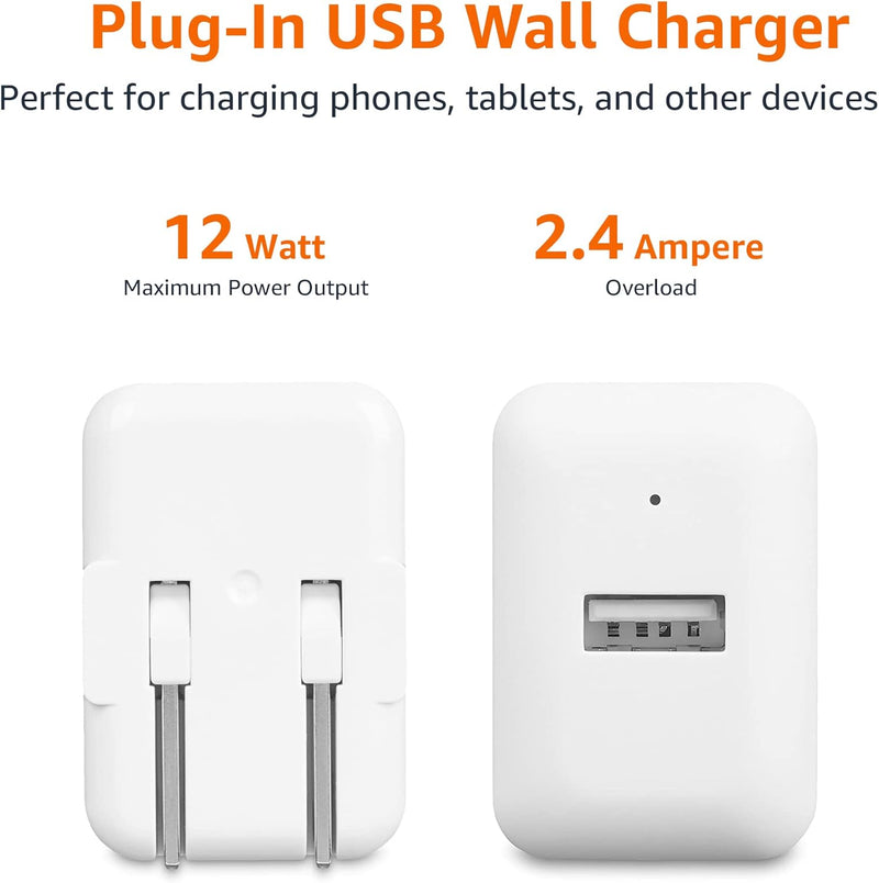 Basics 12W USB Wall Charger