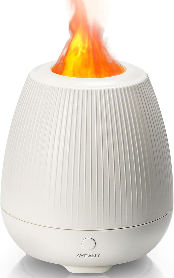 Flame Diffuser with Cool Mist & Light