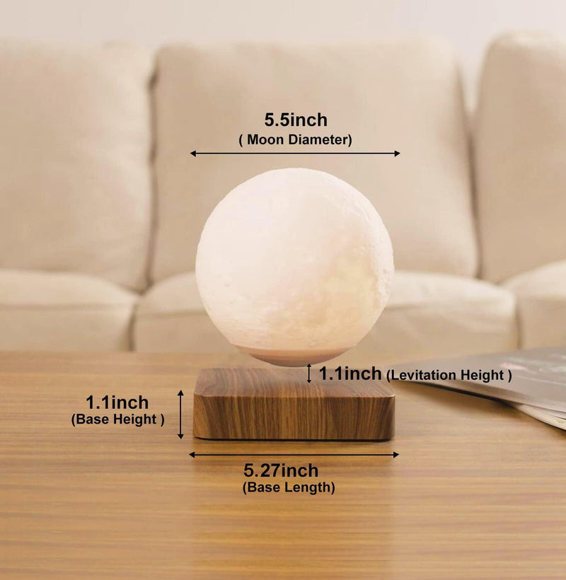 Levitating Moon Lamp with Remote Control