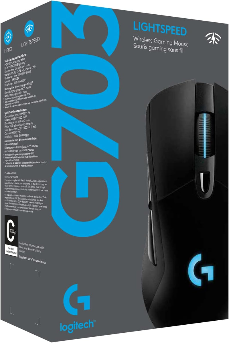 Logitech G703 Wireless Gaming Mouse