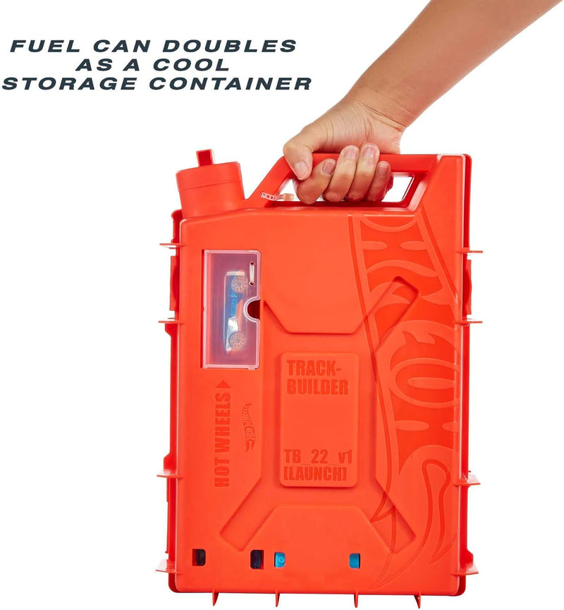 Hot Wheels Track Builder Fuel Can Stunt Set