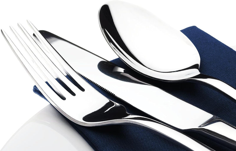 40-Piece Stainless Steel Silverware Set for 8