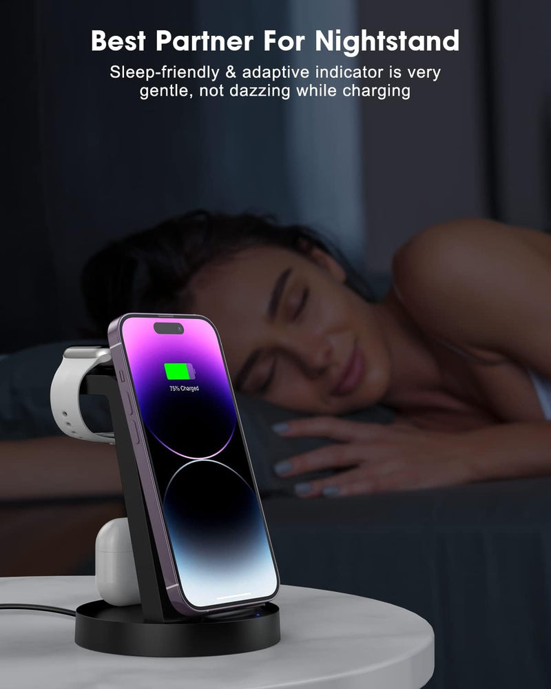 3-in-1 Wireless Charging Station