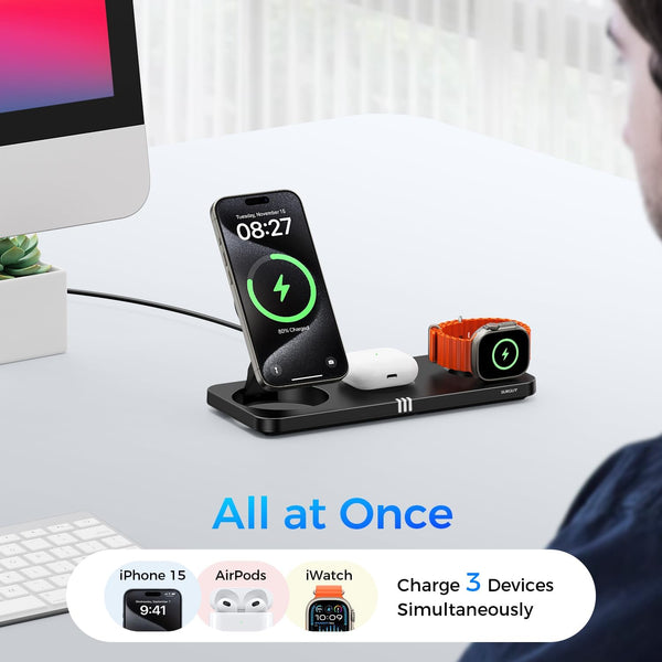 3-in-1 Apple Wireless Charging Station