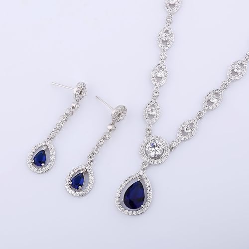 GULICX AAA Cubic Zirconia Jewelry Set