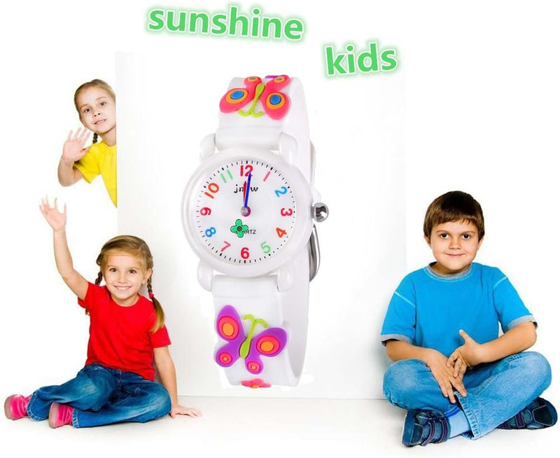 3D Cartoon Waterproof Toddler Watch