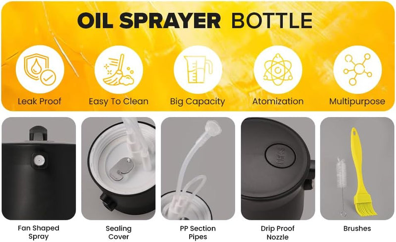 FAZZA 2-in-1 Oil Dispenser & Sprayer