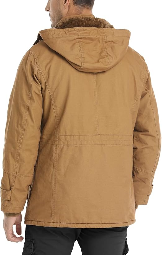 CHEXPEL Men's Winter Military Work Jacket