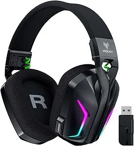 Wireless Gaming Headset with Microphone