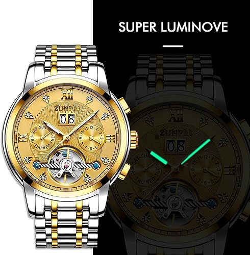 Luxury Automatic Skeleton Mechanical Watch