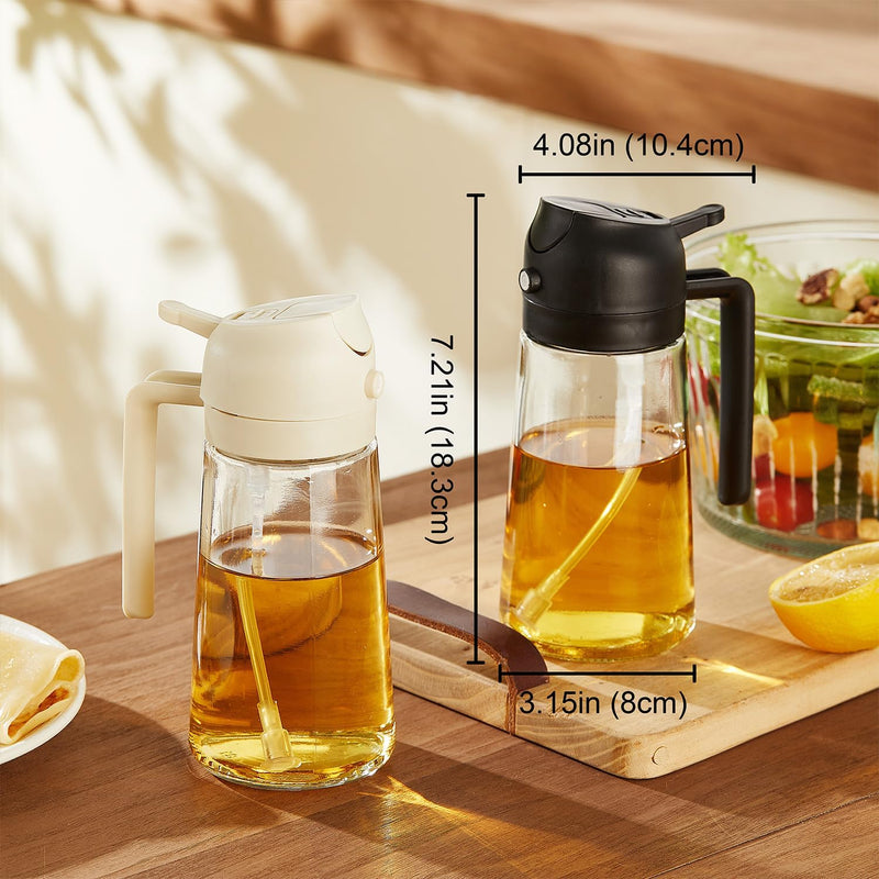 TrendPlain 16oz Olive Oil Dispenser & Sprayer