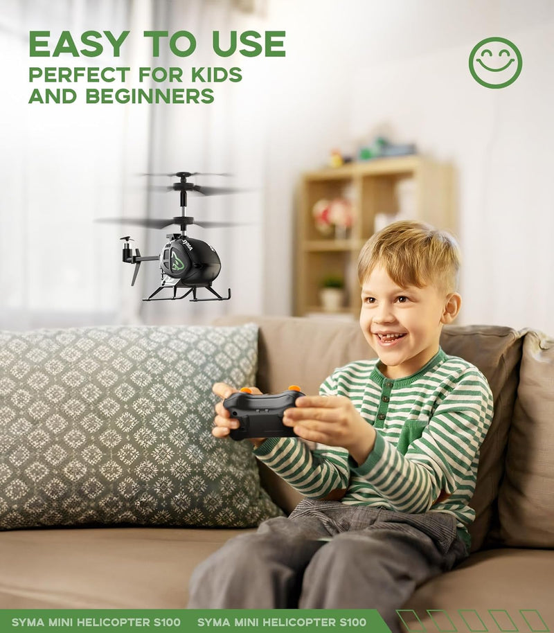 SYMA S100 Mini RC Helicopter for Kids