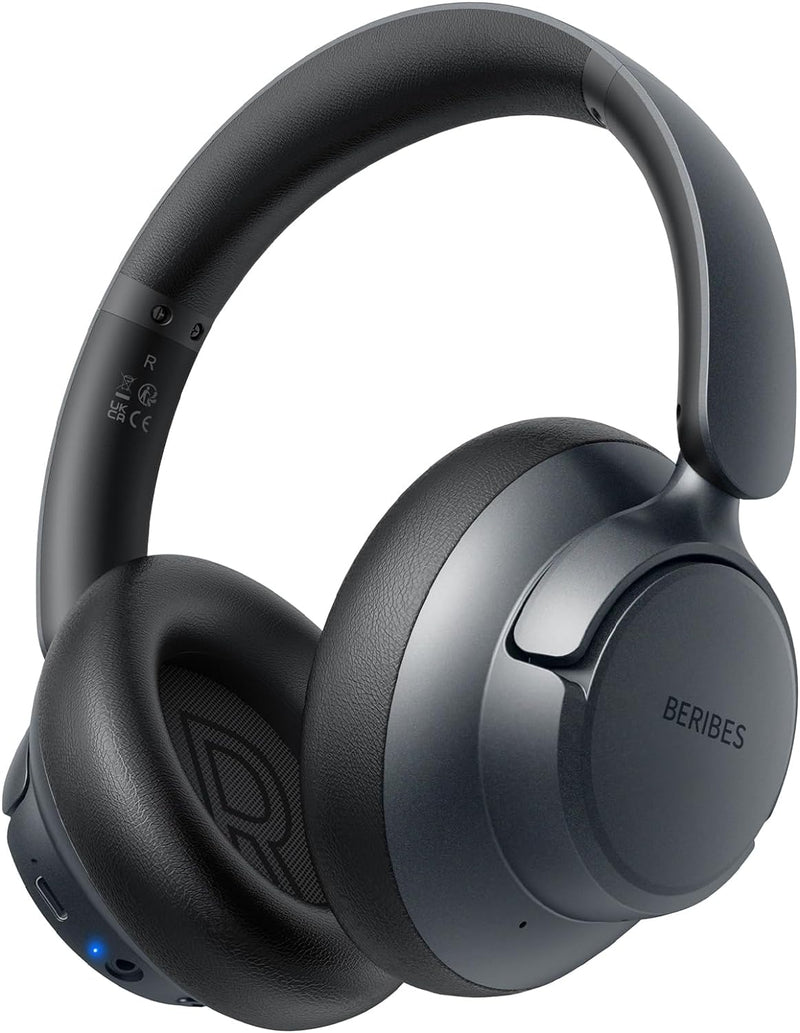 BERIBES Upgraded Hybrid ANC Bluetooth Headphones