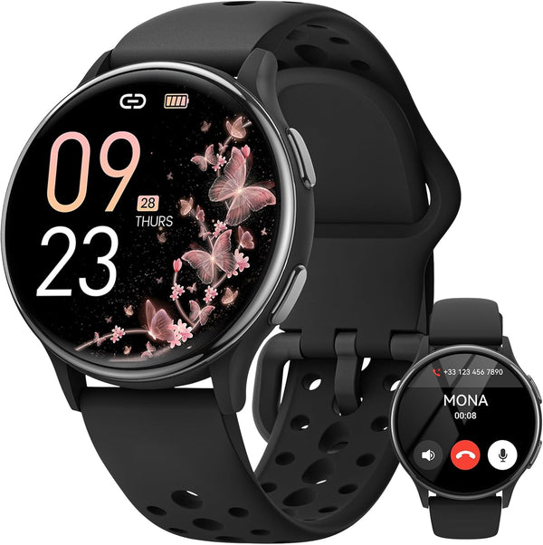 Smart Watch with Call & Fitness Tracker for Women & Men