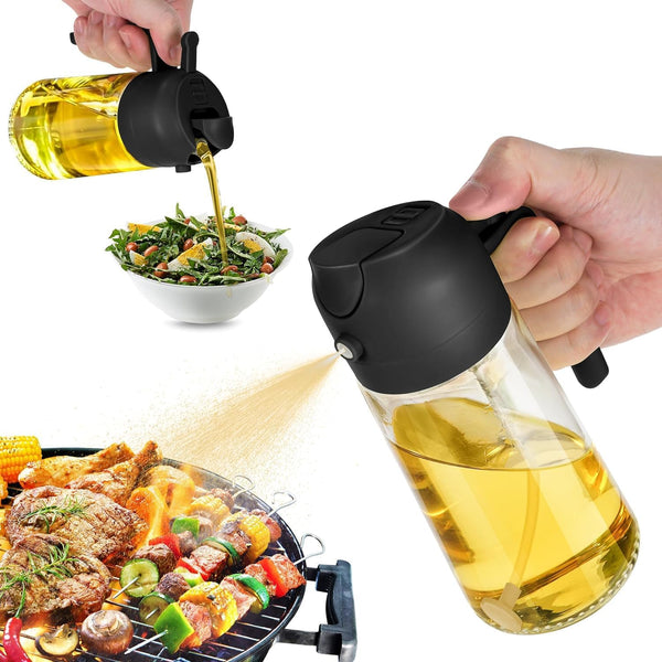 TrendPlain 16oz Olive Oil Dispenser & Sprayer