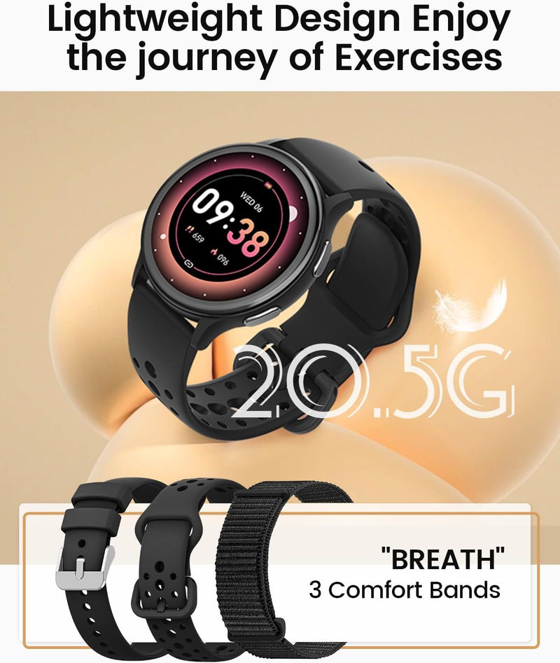 Smart Watch with Call & Fitness Tracker for Women & Men