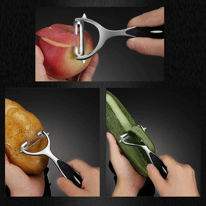 Multi-Purpose Vegetable & Fruit Peelers Set