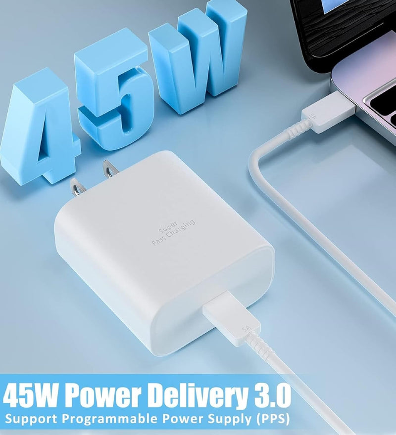 45W USB C Fast Charger for Samsung