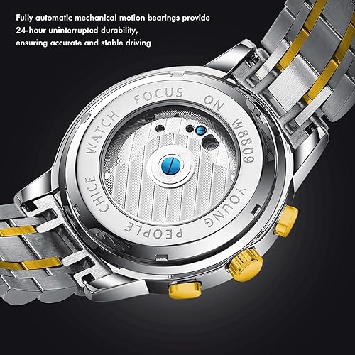 Luxury Automatic Skeleton Mechanical Watch