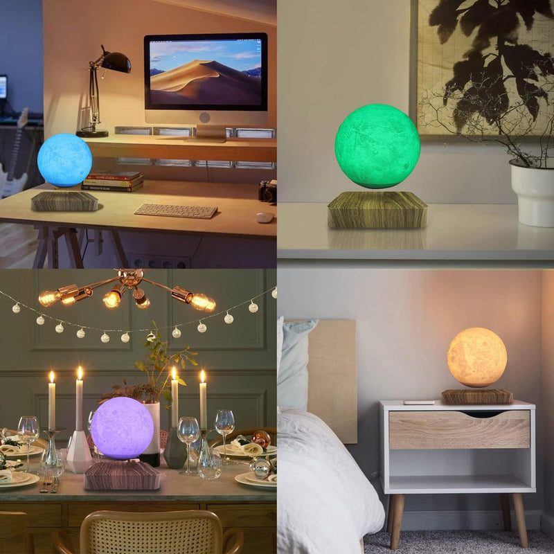 Levitating Moon Lamp with Remote Control