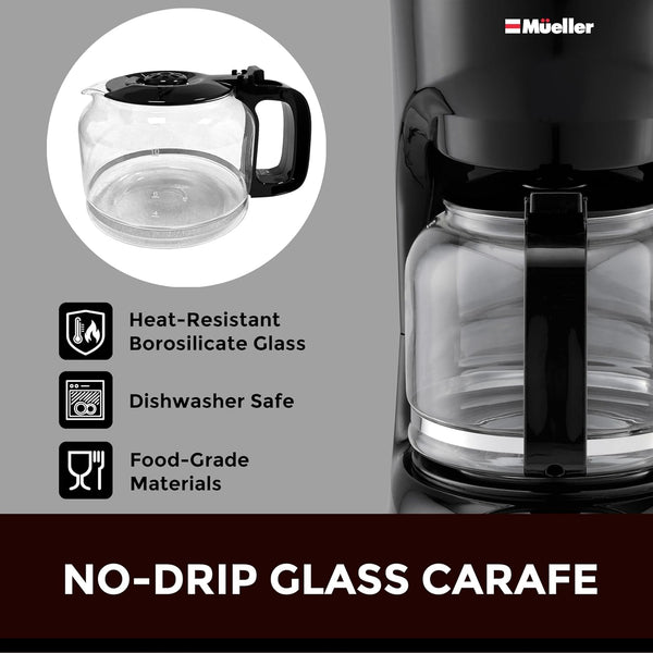 Mueller 12-Cup Drip Coffee Maker