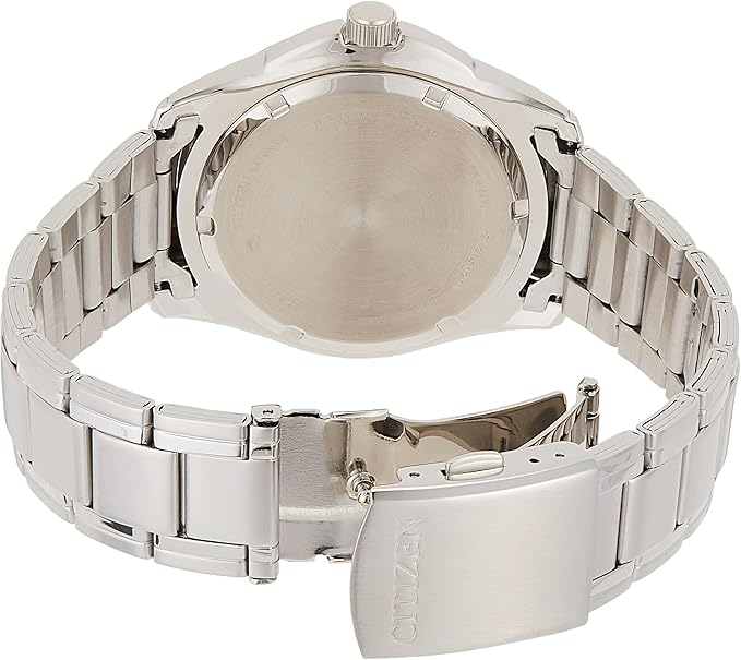 Citizen Quartz Men's Silver-Tone Watch