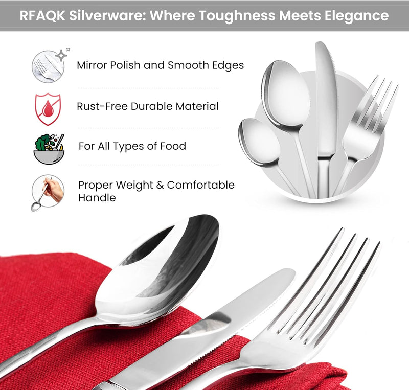 RFAQK 50PC Silicone Utensils Set