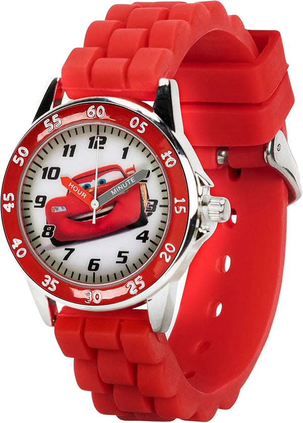 Accutime Kids' Cars Lightning McQueen Watch