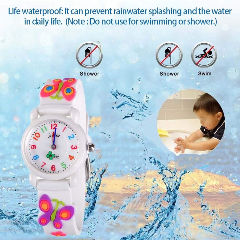 3D Cartoon Waterproof Toddler Watch