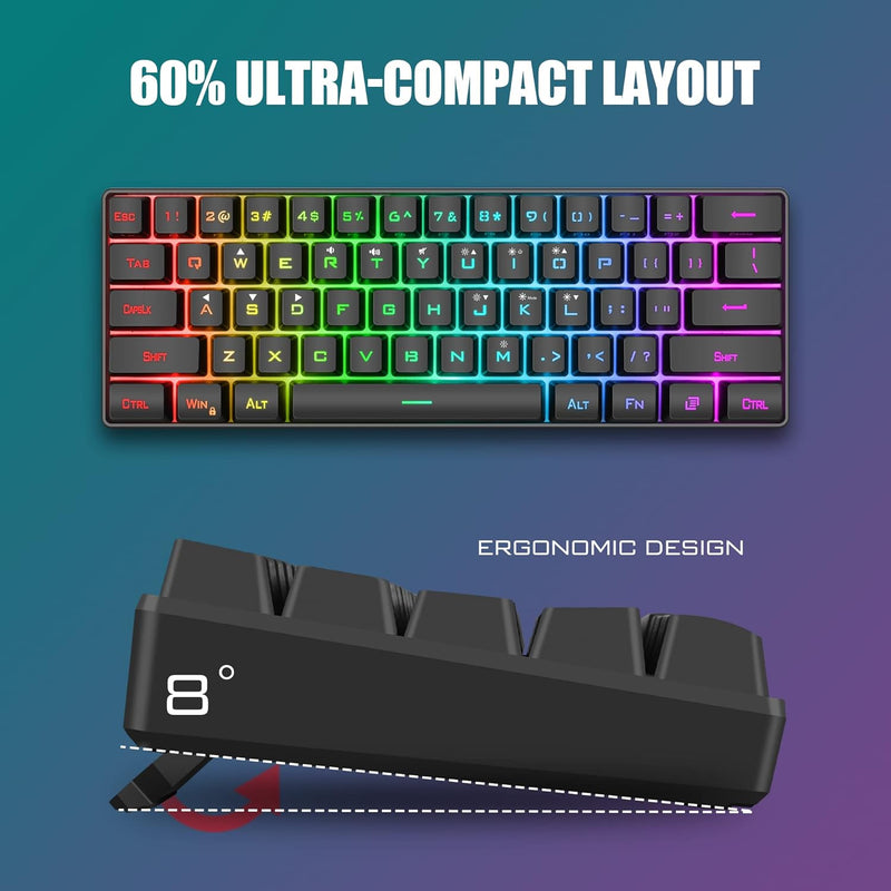 RedThunder  RGB Gaming Keyboard & Mouse