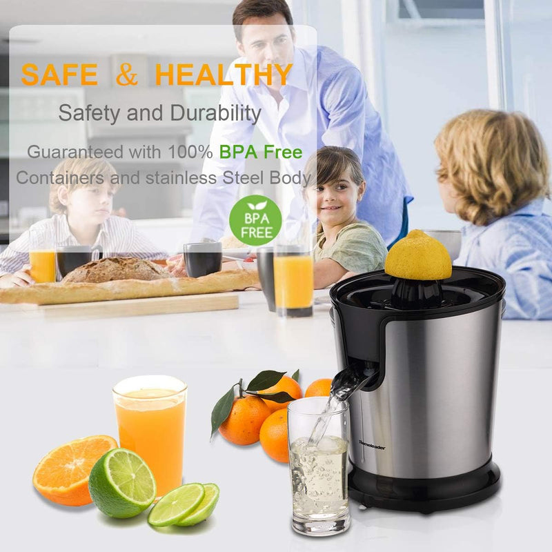 Homeleader Electric Citrus Juicer, Black