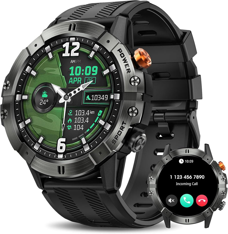 Bluetooth Military Smart Watch for Men