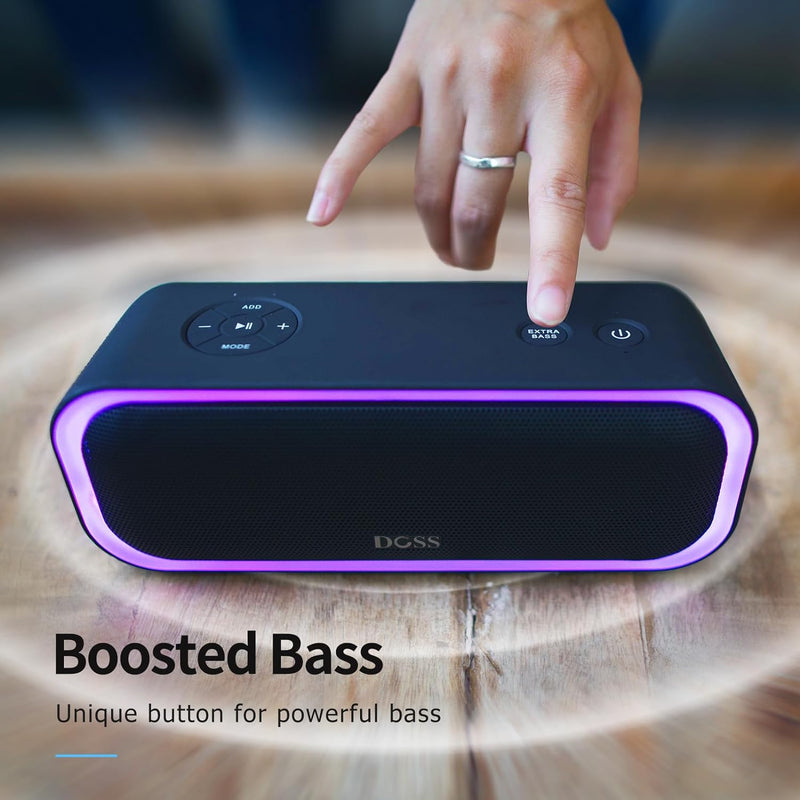 DOSS SoundBox Pro Bluetooth Speaker, 20W Stereo Sound