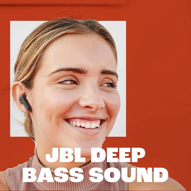 JBL Vibe Beam Wireless Earbuds - 32H, Deep Bass