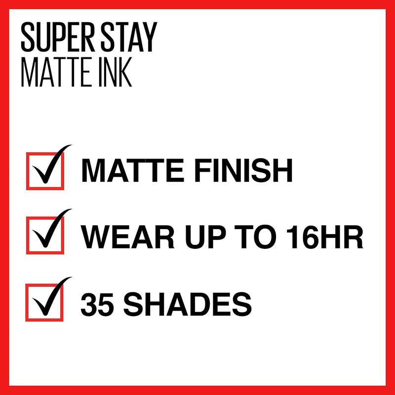 Maybelline Super Stay Matte Ink Lipstick