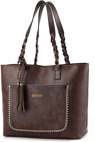 Retro Women Tote Bag with Tassel