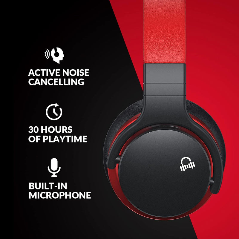 MOVSSOU E7 Active Noise Cancelling Headphones