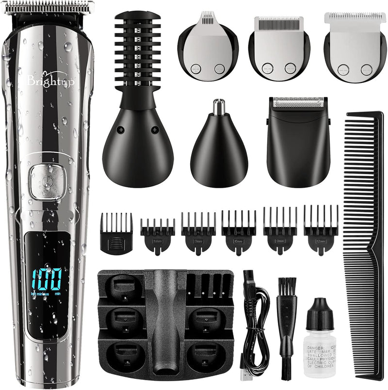 Brightup All-in-One Waterproof Beard Trimmer Kit