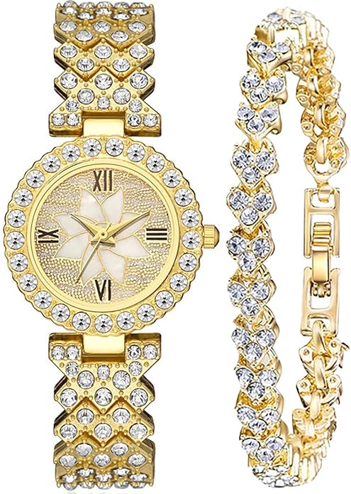 Luxury Diamond Bracelet Watch