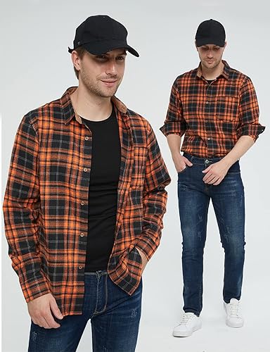 SSLR Men’s Lightweight Flannel Shirt