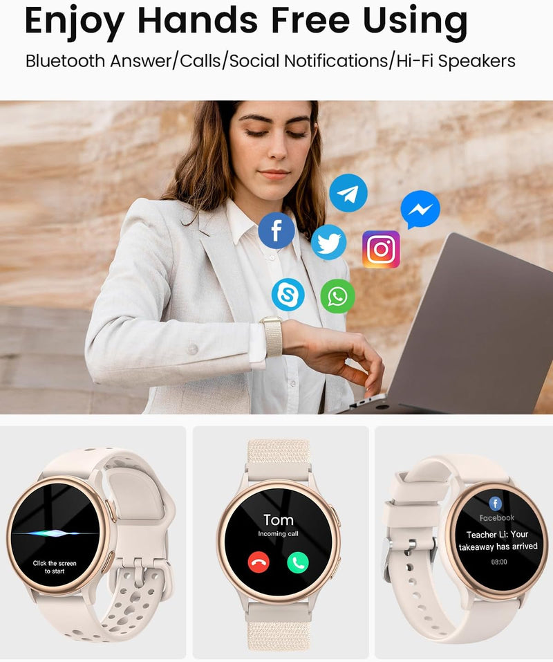 Smart Watches for Women - Call & Activity Tracker